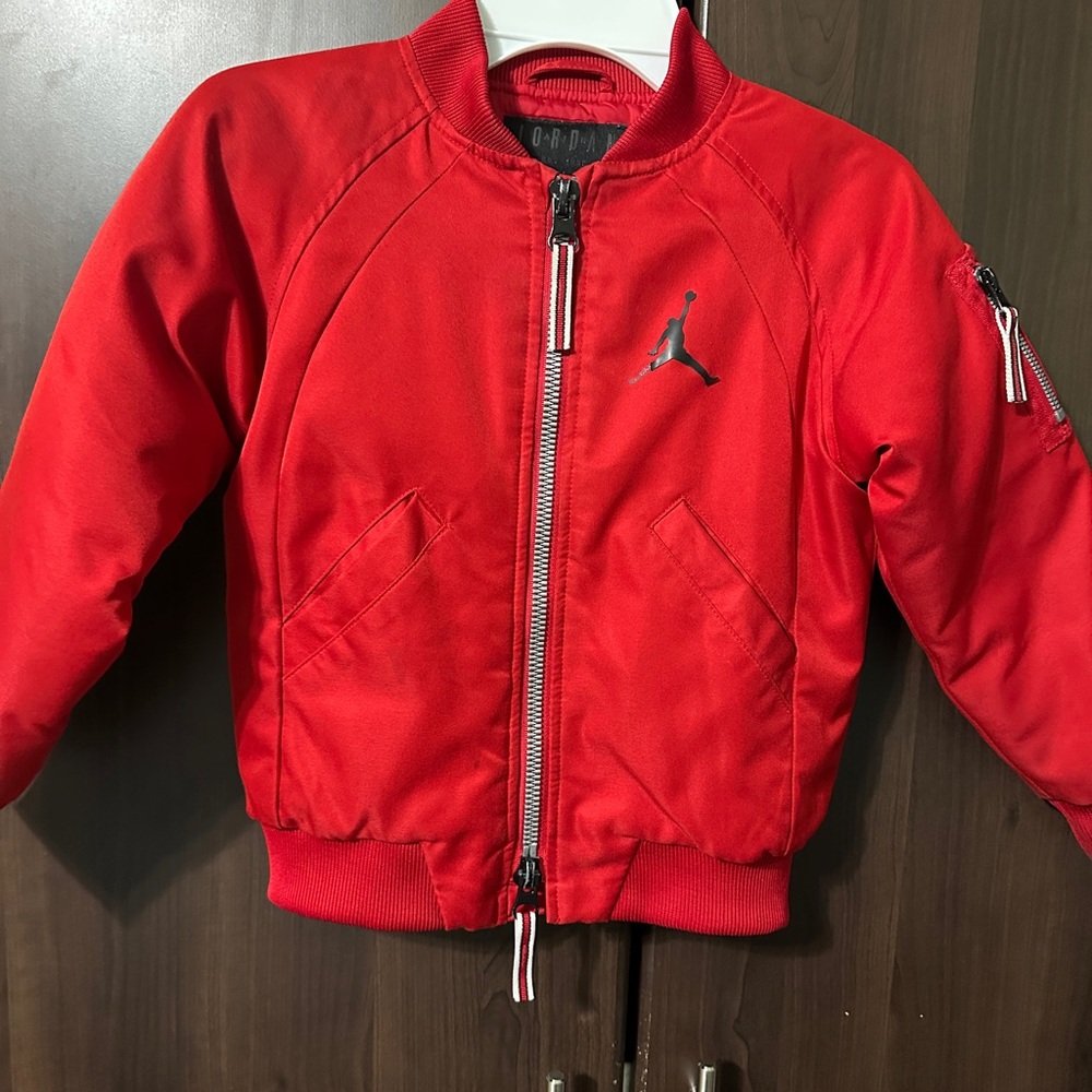 Jordan Red Youth Bomber Jacket